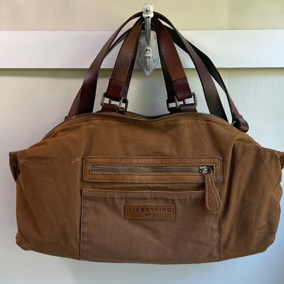 Liebeskind Berlin Leather Kathy Satchel Shoulder Bag - Picture 13 of 16